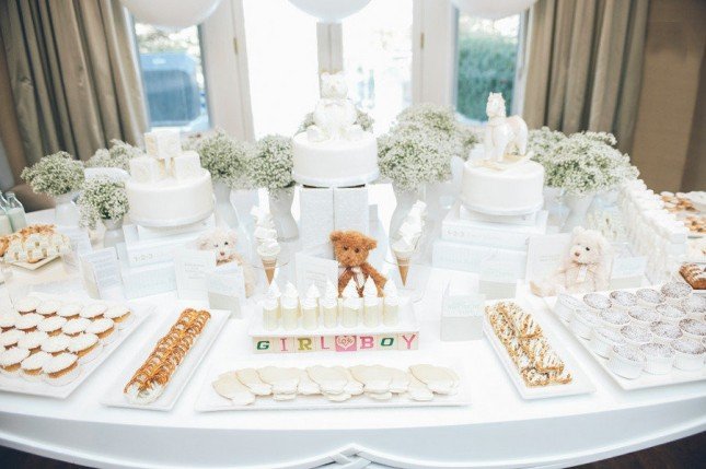baby shower themes for boys all white
