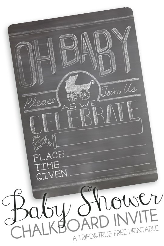 baby shower printables