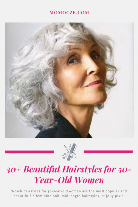 30+ Beautiful Hairstyles for 50-Year-Old Women | momooze.com