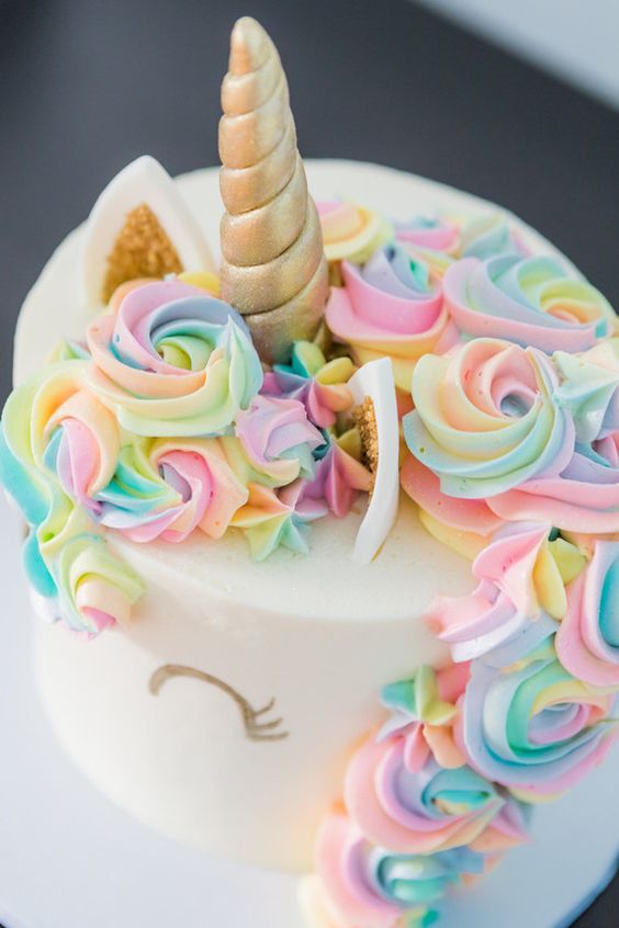 33 Gorgeous unicorn birthday cake ideas you can make at home 21