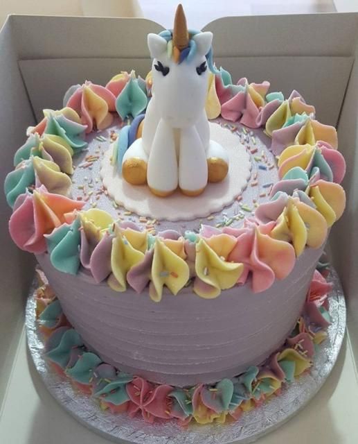 33 Gorgeous unicorn birthday cake ideas you can make at home 32