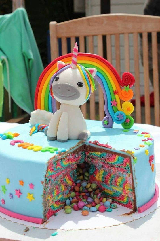 33 Gorgeous unicorn birthday cake ideas you can make at home 5