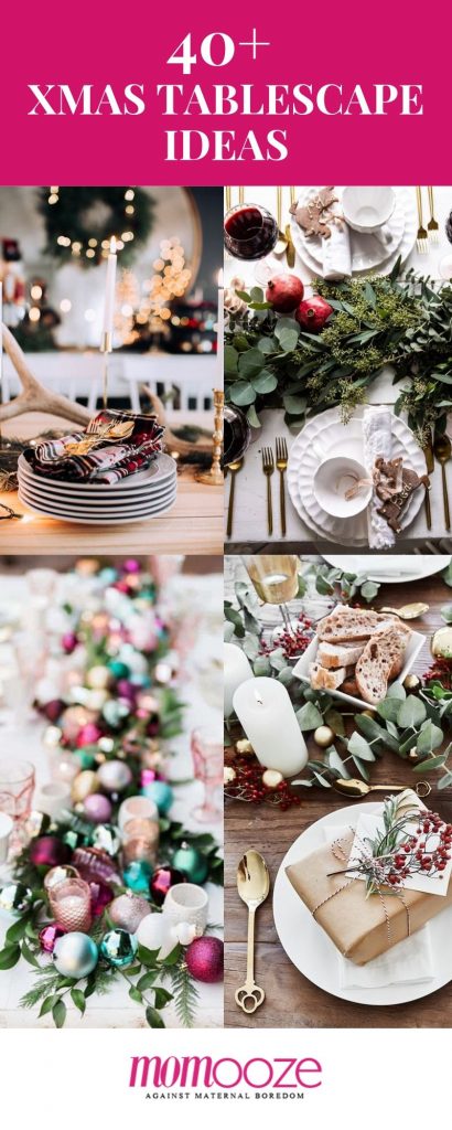 40+ Spectacular Ideas for Xmas Tablescape to Impress your Guests & Family