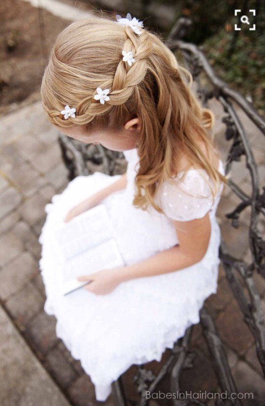 flower girl hairstyles