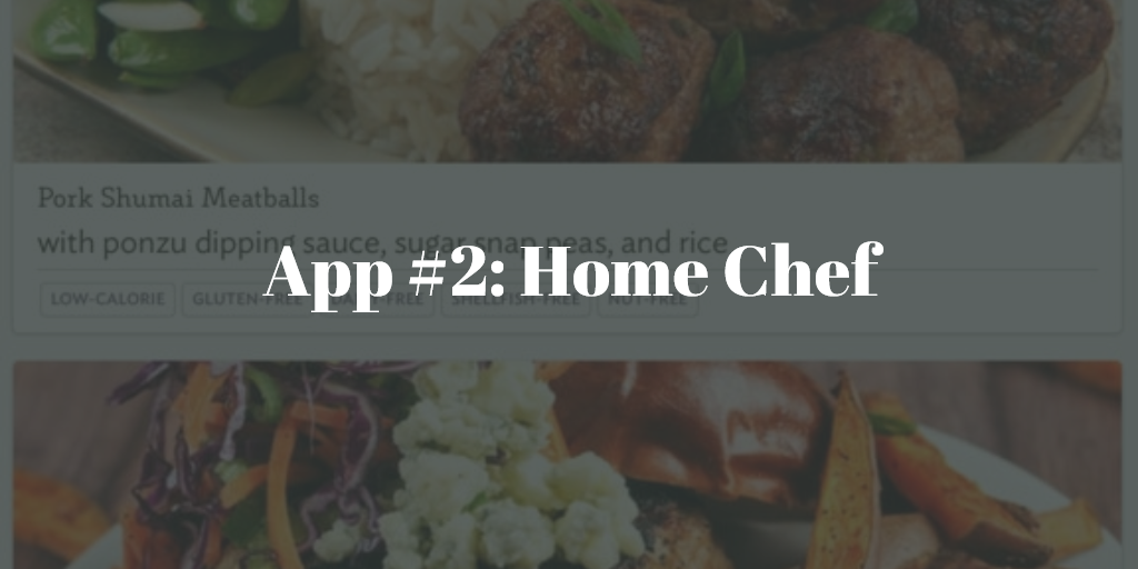 App 2 Home Chef