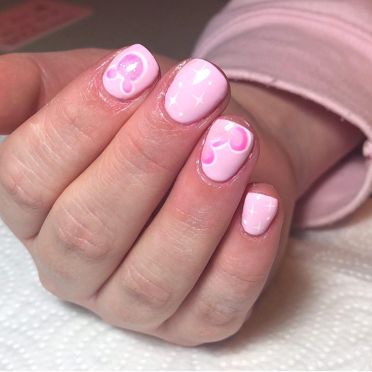 Twinkle Twinkle Little Star ⭐️ it's A girl 🎀 BabyShower Nails 💕 PRESSURE  Go Tag @1saucysantanaofficial @thegirljt @yungmiami3... | Instagram