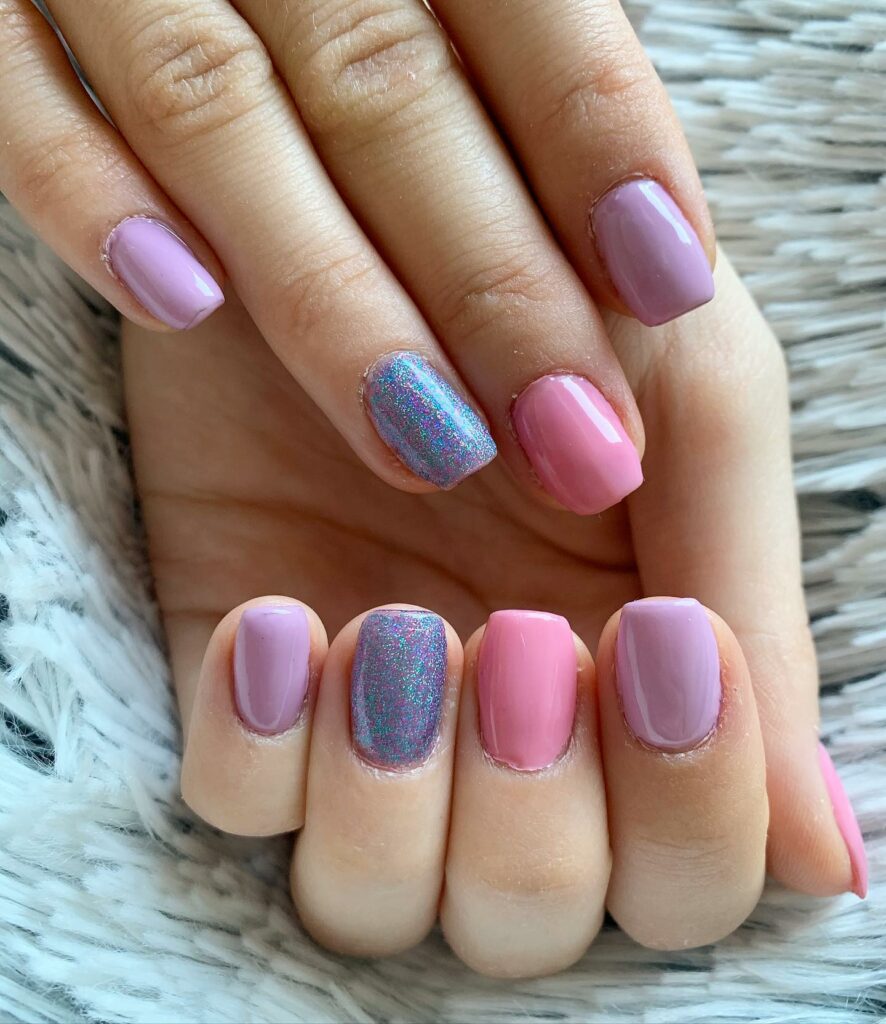 Candy Floss Nails