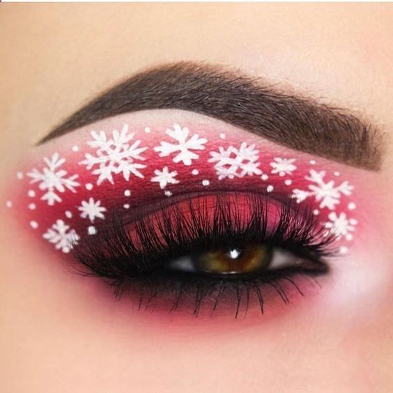 Christmas makeup look ideas