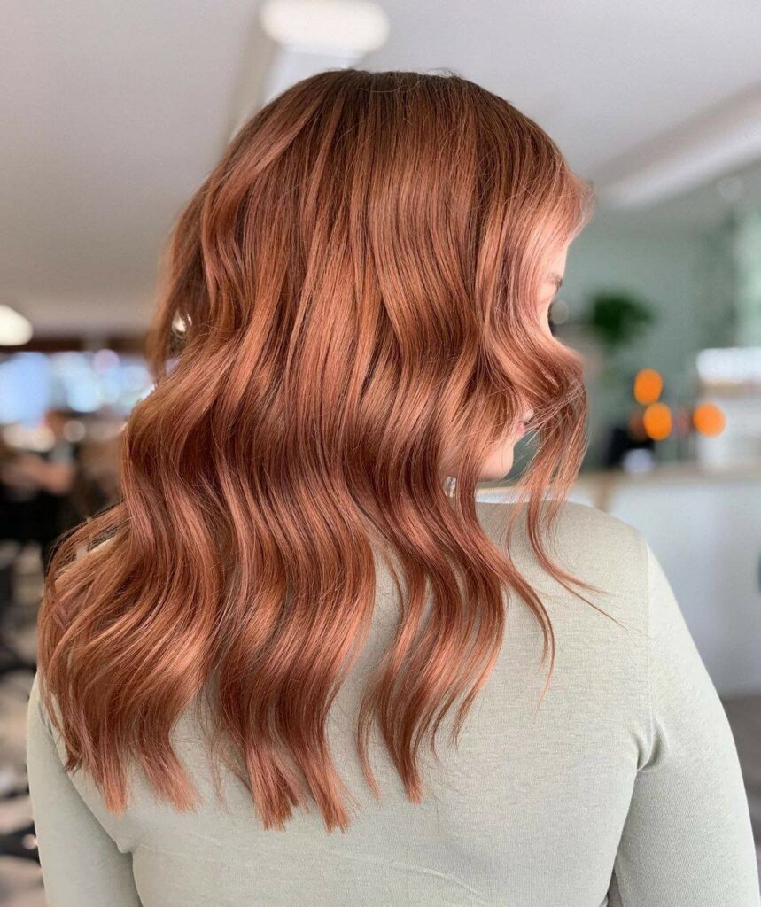 Copper Mahogany Hair Color