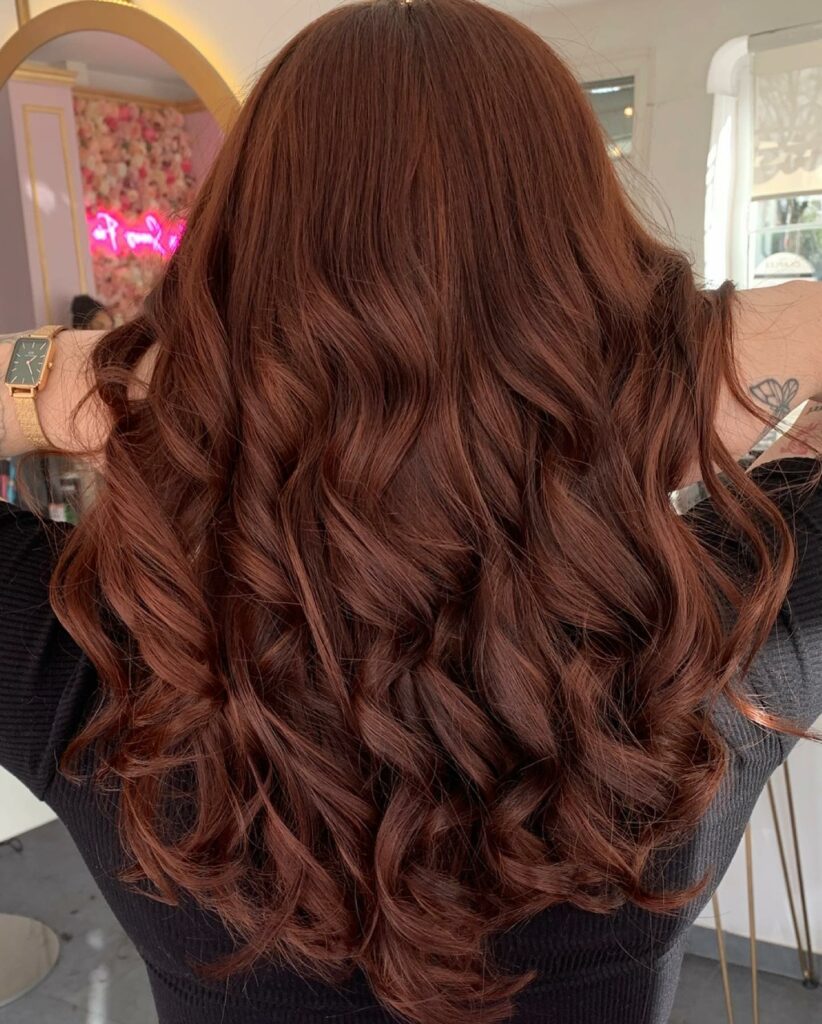 Copper Mahogany Hair Color