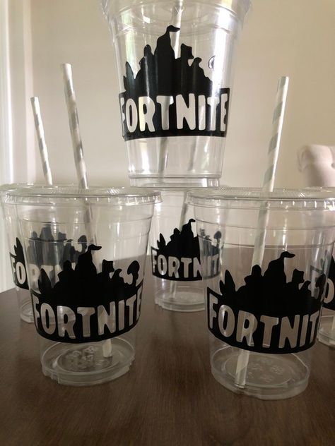 Fortnite Birthday Party cups