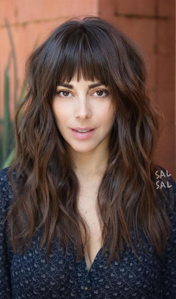Long Shaggy Hairstyles for Thick Hair
