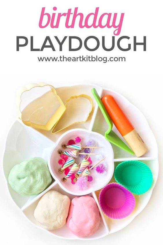 Playdough Ideas for Kids birthday