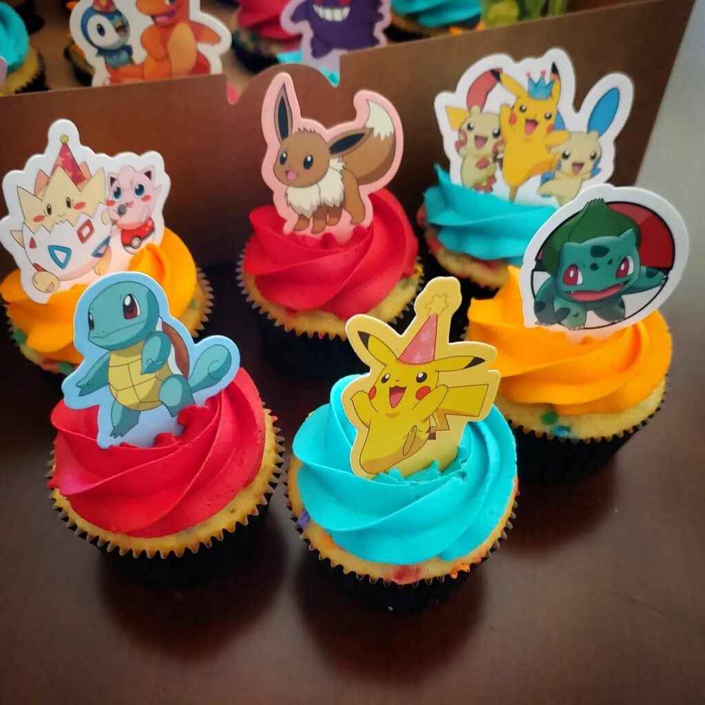 Pokemon Cupcakes Ideas
