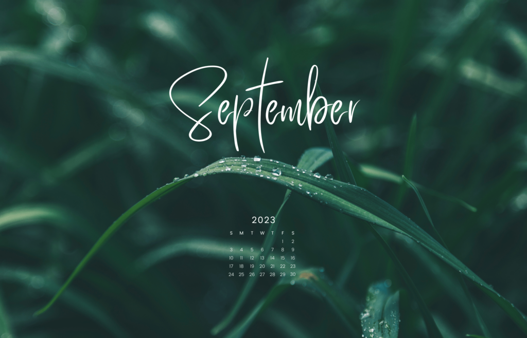September 2023 Calendar Wallpapers
