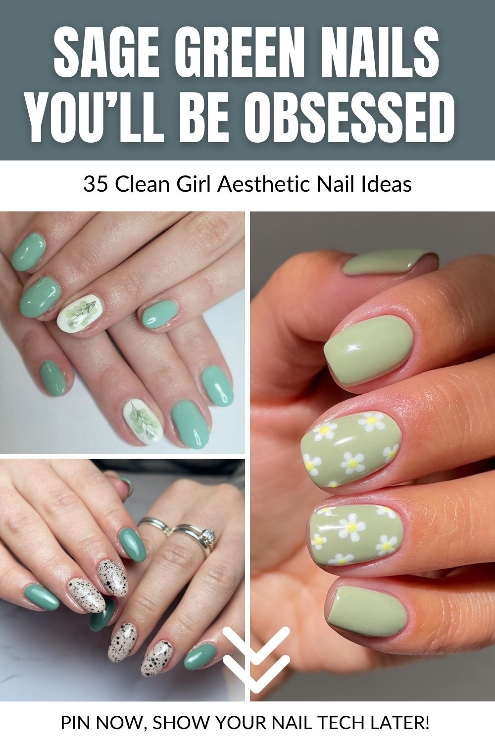 Minimalist Sage Green Nails 2025