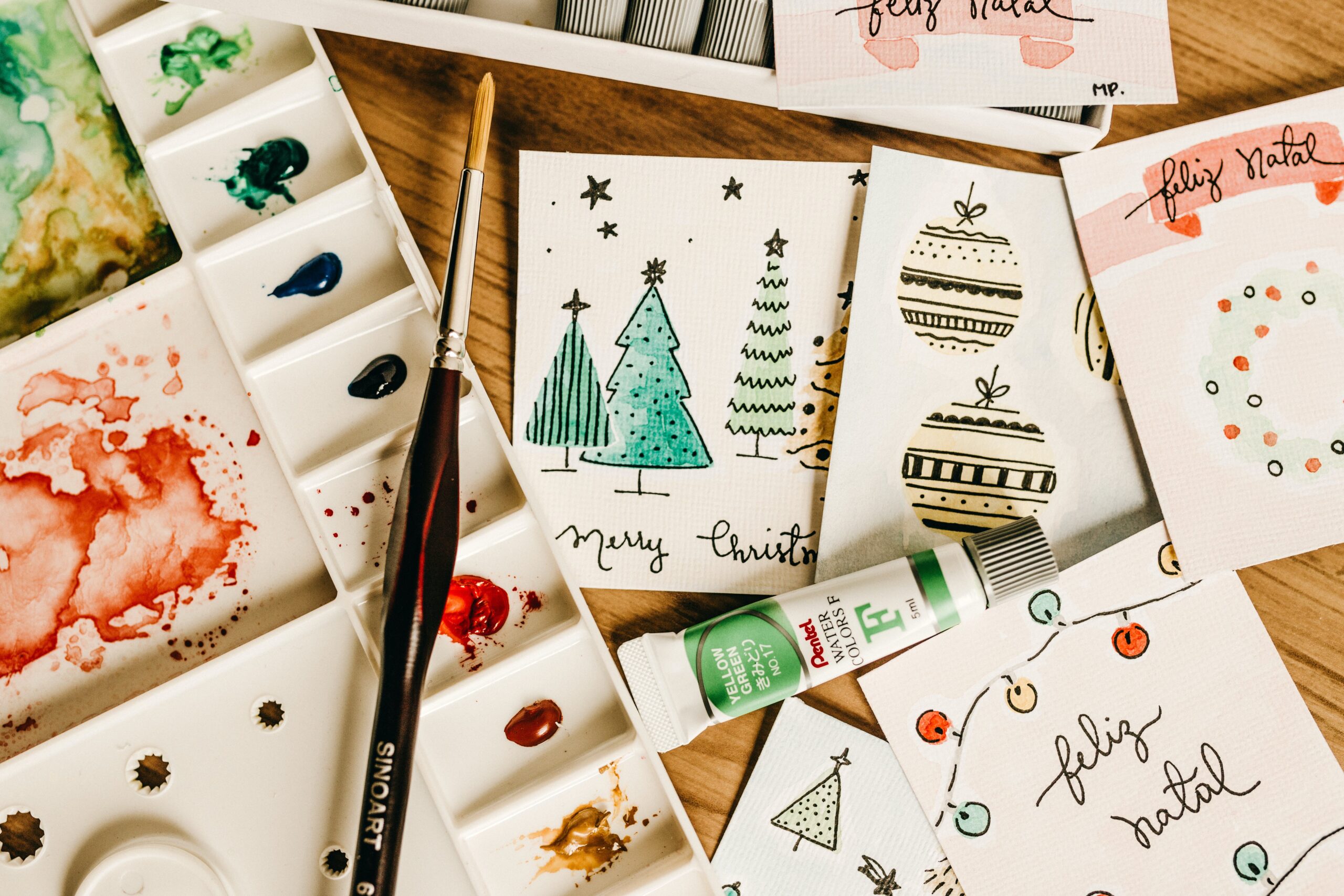 Simple and Fun Christmas Card Ideas for Kids