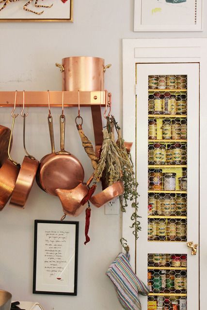 Stylish Ways To Display Your Copper Cookware 1
