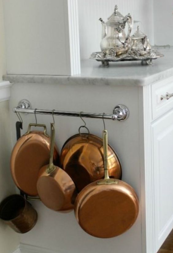 Stylish Ways To Display Your Copper Cookware 23