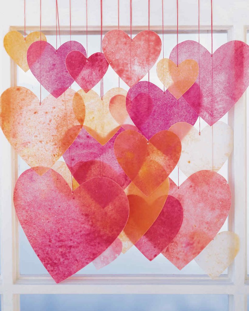 Top Valentine's Day DIY Ideas translucent crayon hearts momooze.com online magazine for moms