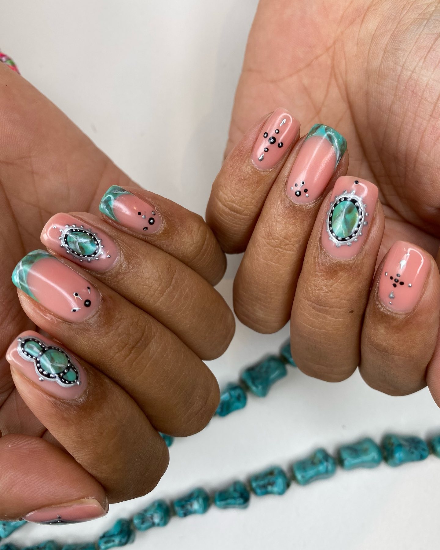 Lacquered Lawyer | Nail Art Blog: Turquoise Talons
