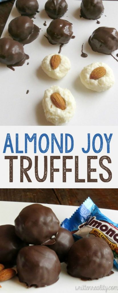 almond joy truffles