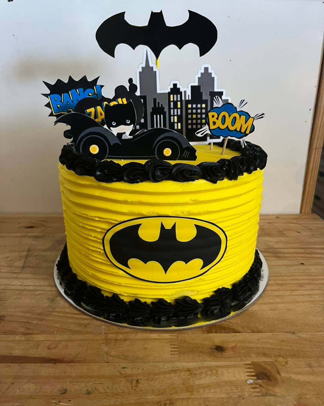 Batman Cake Topper - Any Text – Inked And Etched