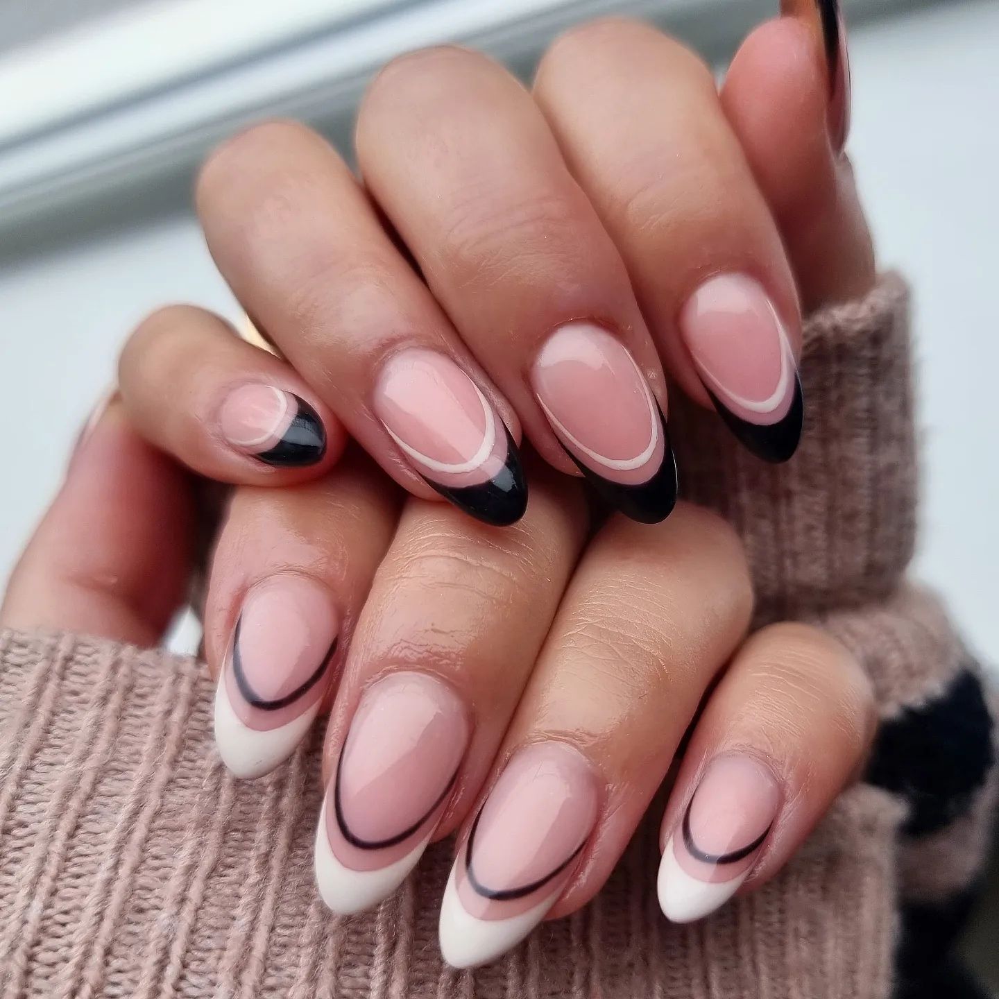 37+ Elegant Dark Red French Tip Nails To Rock This Month  