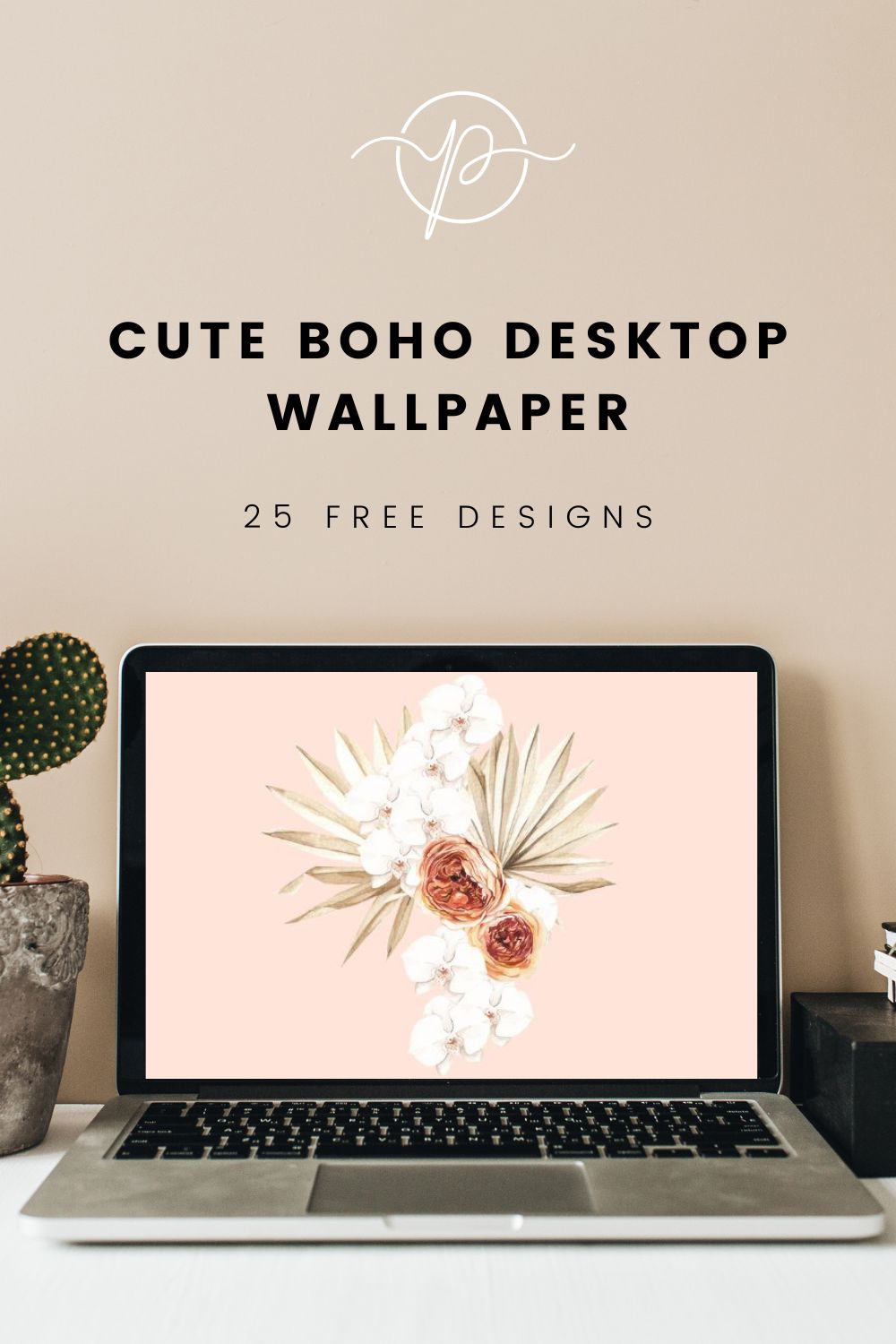 Free boho desktop wallpaper templates to personalize | Canva