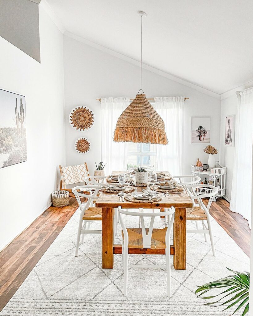 boho dining room ideas for bohemiam touch