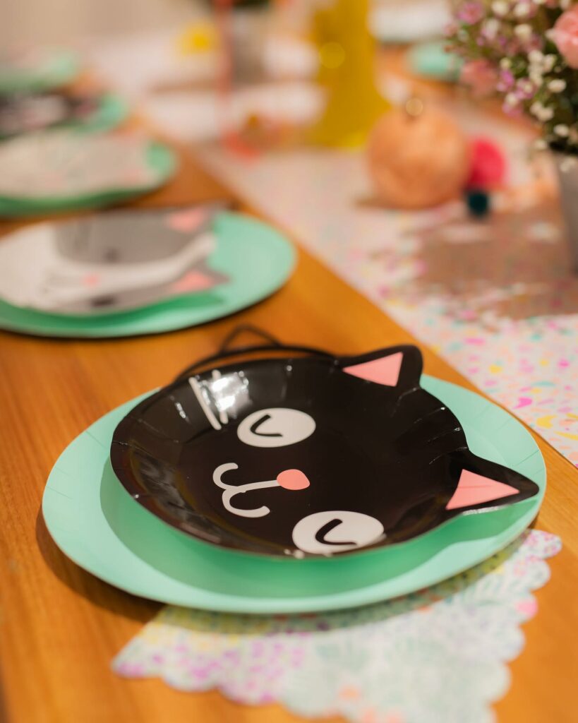 Cat themed birthday party