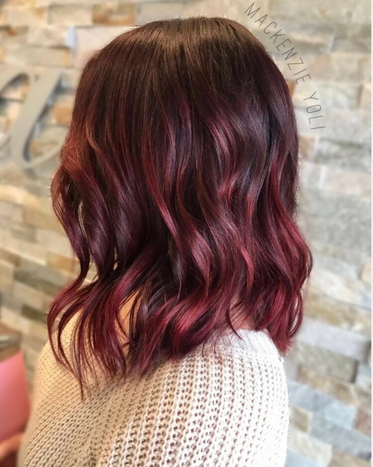 40+ Gorgeous Cherry Hair Color Ideas For Any Hair Length
