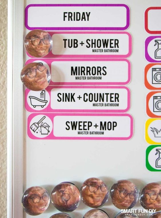 Free Chore Chart Printables for Kids