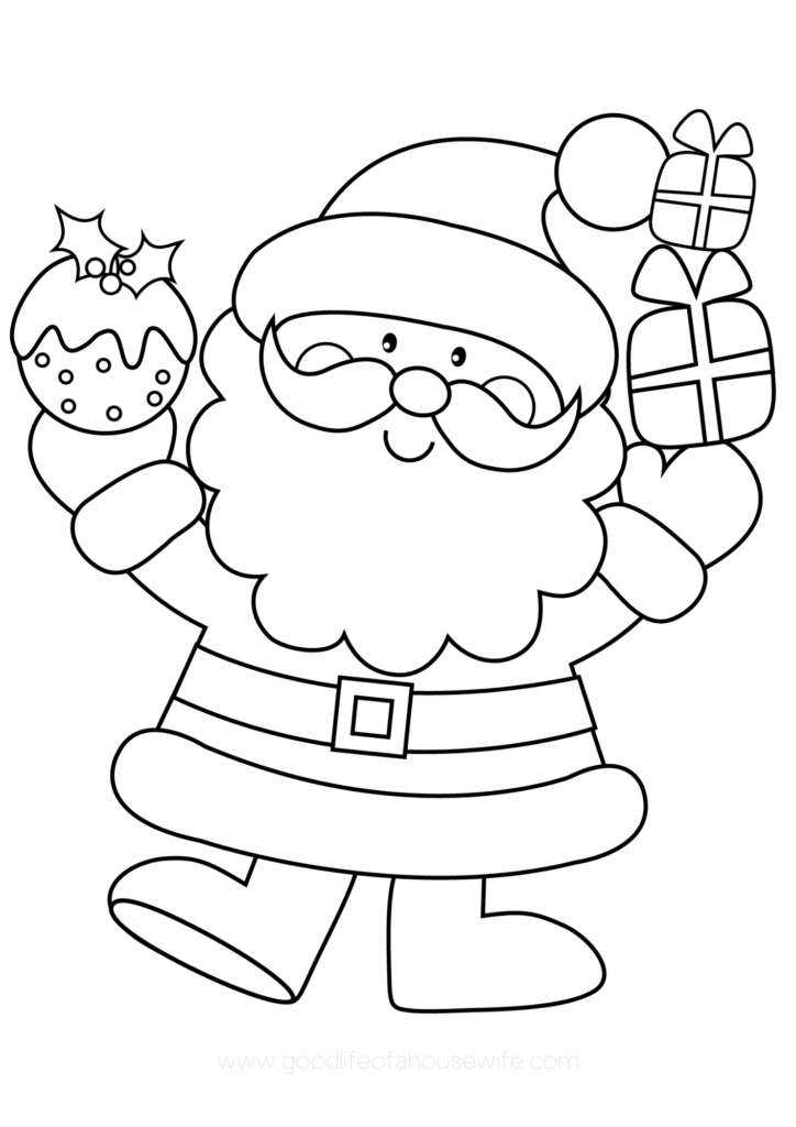 free christmas coloring pages for kids