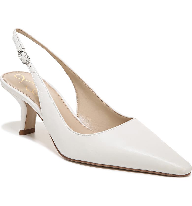 classic white heels