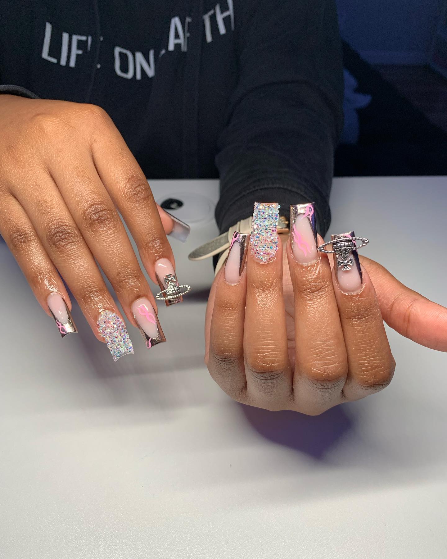 The Best Coffin Acrylic Nails to Inspire Your Next Manicure