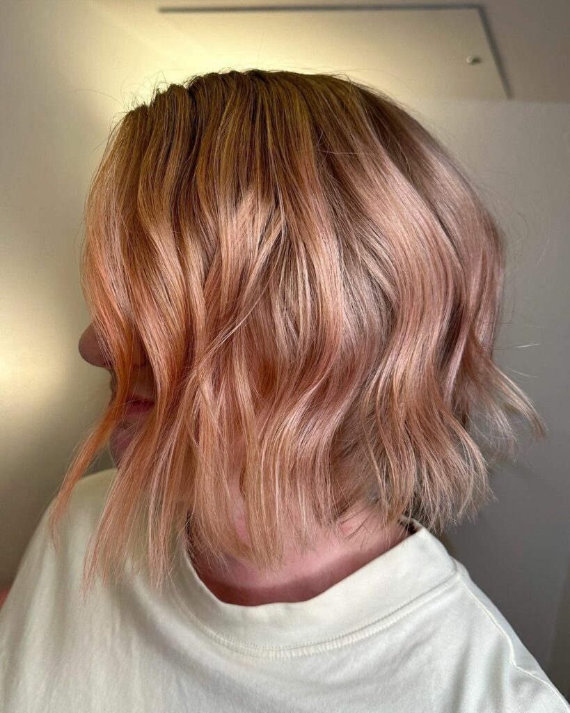 Coral Hair Color