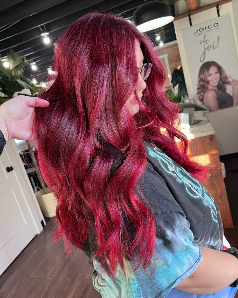 Crimson Hair Color