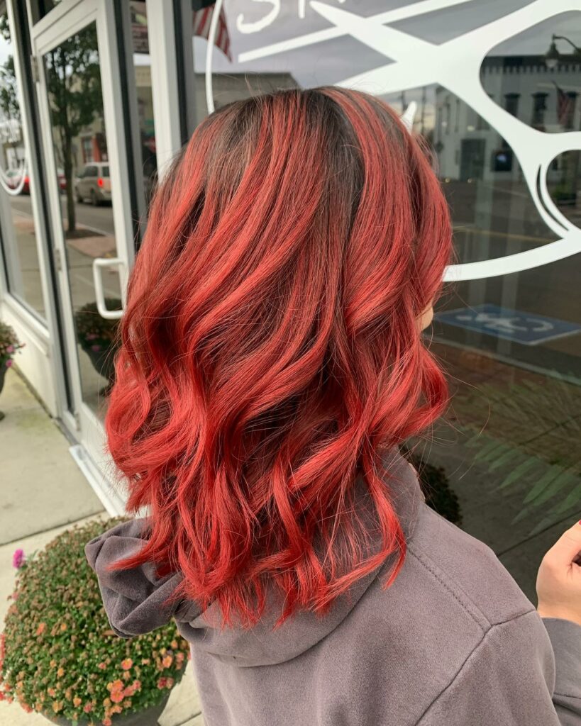 Crimson Hair Color