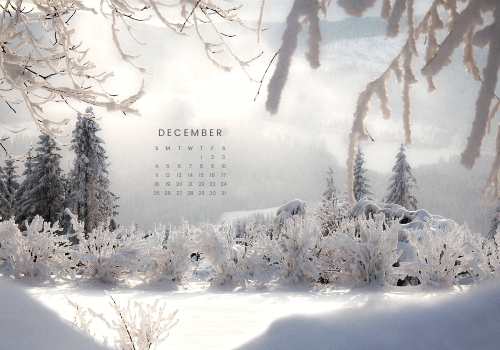 December 2022 Wallpaper Calendar