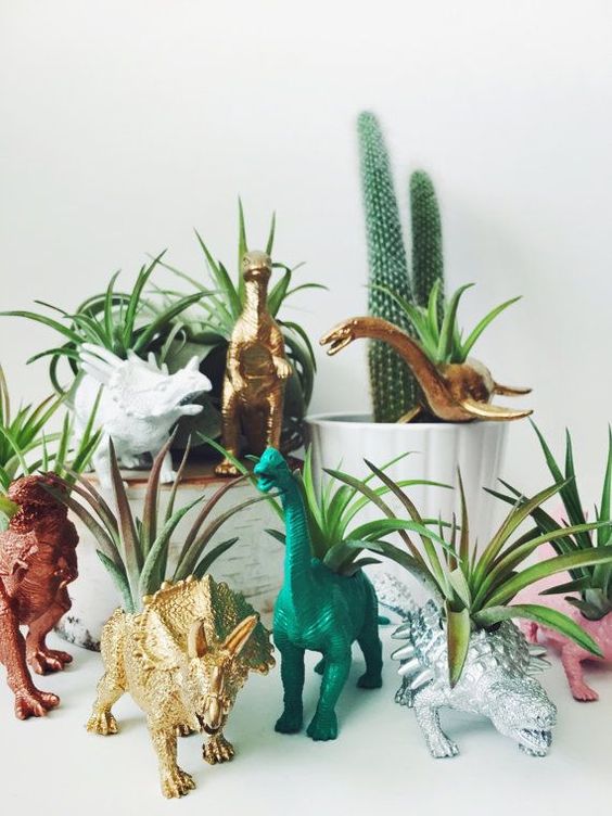 The Star of the Home: Dinosaur Planter