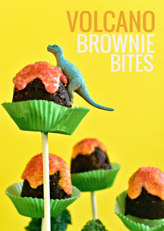 Dinosaur snacks and dinosaur food ideas for party