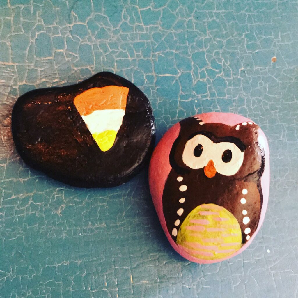 Fall Rock Painting Ideas 