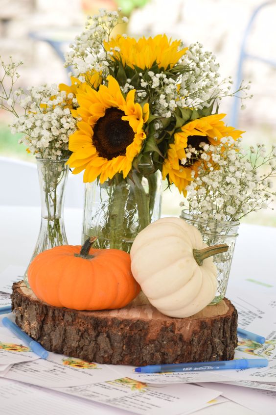 Fall Theme Baby Shower