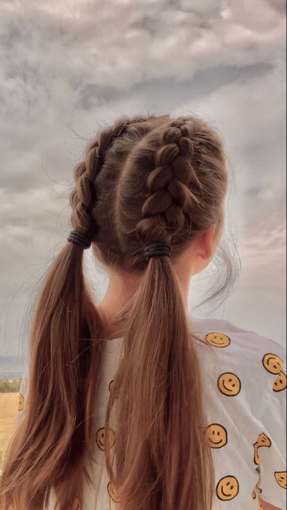 Easy Flower Braid for Kids