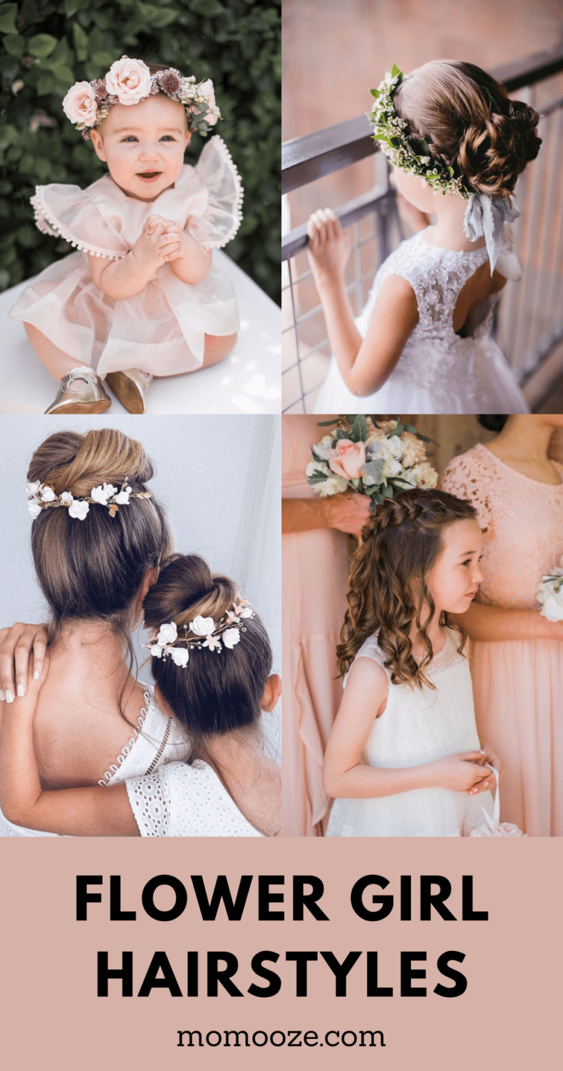 30+ Absolutely Adorable Flower Girl Hairstyles + Tutorials