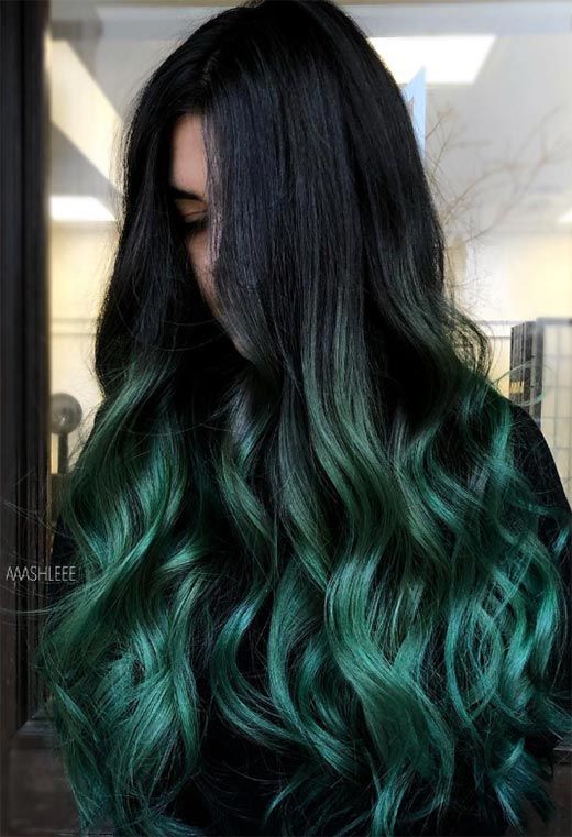 20+ Forest Green Hair Looks To Inspire Your Makeover