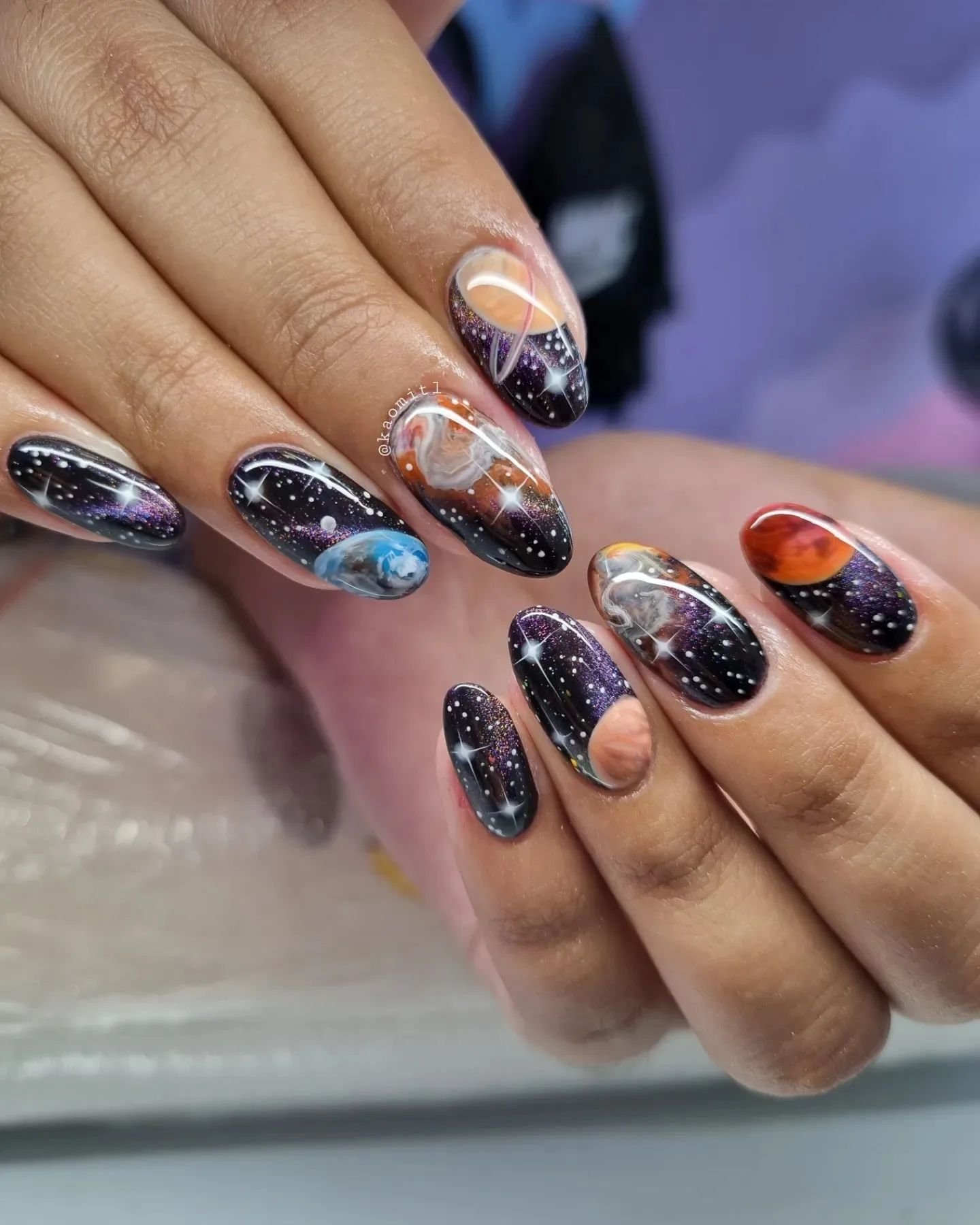 Galaxy Nails Tutorial – Nail Art Tutorial