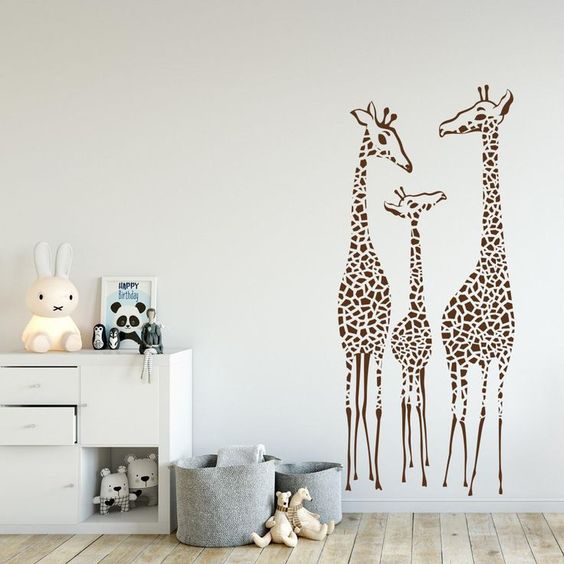 giraffe nursery boy girl theme 27