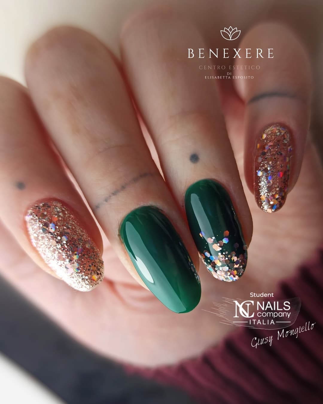 30 Sophisticated Emerald Green Nails Design for Winter  The Mood Guide